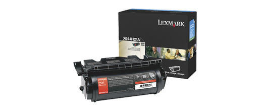 Lexmark X642e, X644e, X646e High Yield Print Cartridge ink cartridge Original Black