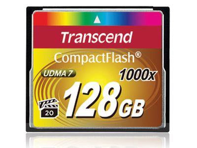 TS128GCF1000 - Transcend 128GB CF CARD (1000X, TYPE I )