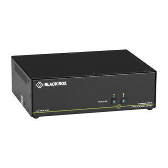 SECURE KVM SWITCH, NIAP 3.0 CERTIFIED - 2-PORT, DUAL-MONITOR, DISPLAYPORT 4K30,