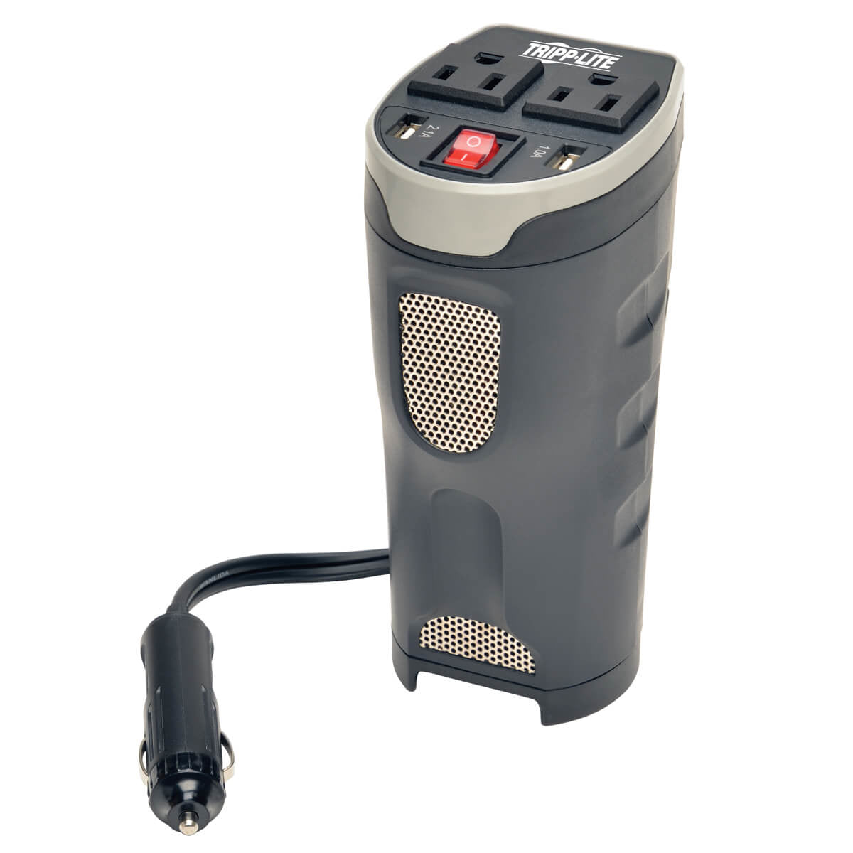 200W POWERVERTER ULTRA-COMPACT CAR INVERTER WITH 2 OUTLETS AND 2 USB ...