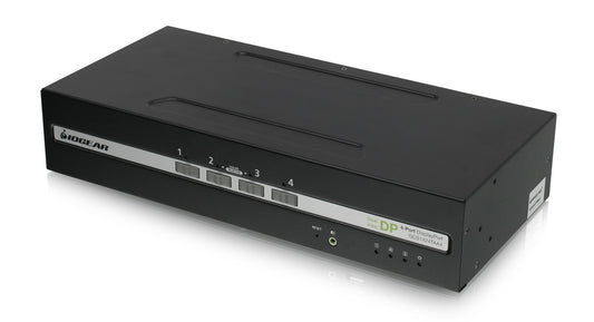 GCS1424TAA4 - iogear 4-PORT DUAL VIEW DISPLAYPORT SECURE KVM SWITCH W/AUDIO