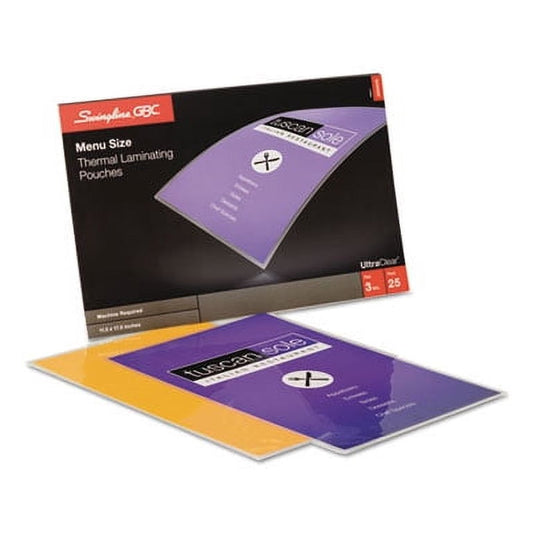 3200587B - Swingline UltraClear Thermal Laminating Pouches 5mil 9" x 11.5" Gloss 100