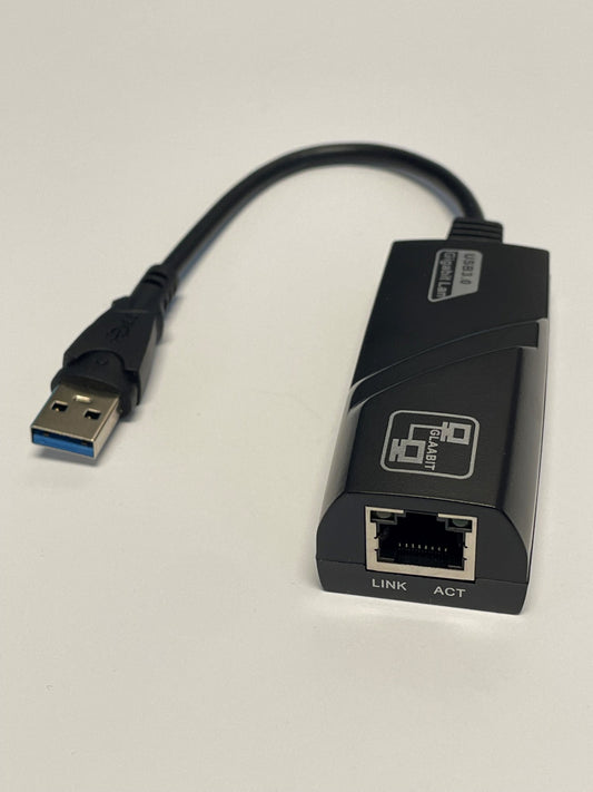 USBAMRJ45FK-AX - Axiom USB-A 3.0 MALE TO GIGABIT ETHERNET (RJ45) FEMALE ADAPTER - BLAC