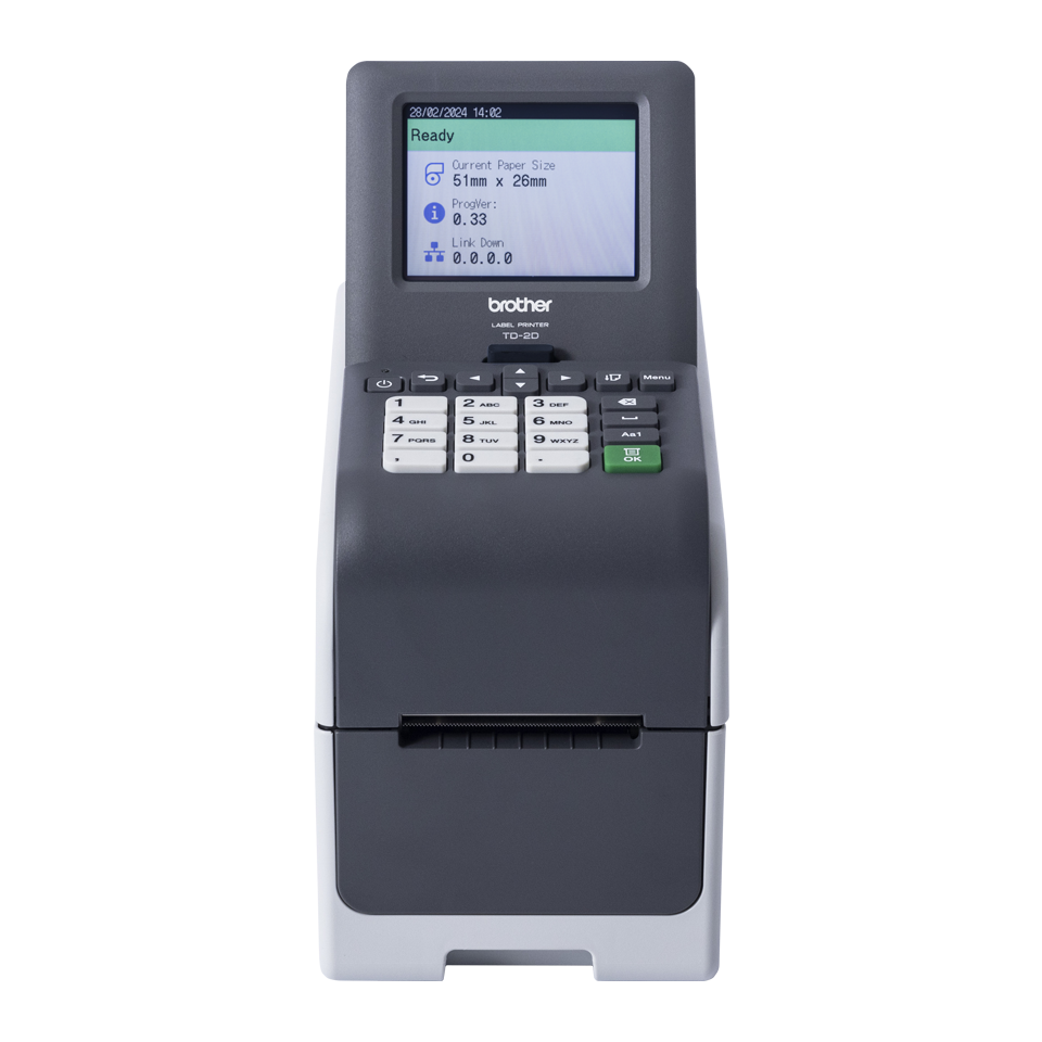TD-2320DSA - Brother 2-Inch Direct Thermal Label and Receipt Printer