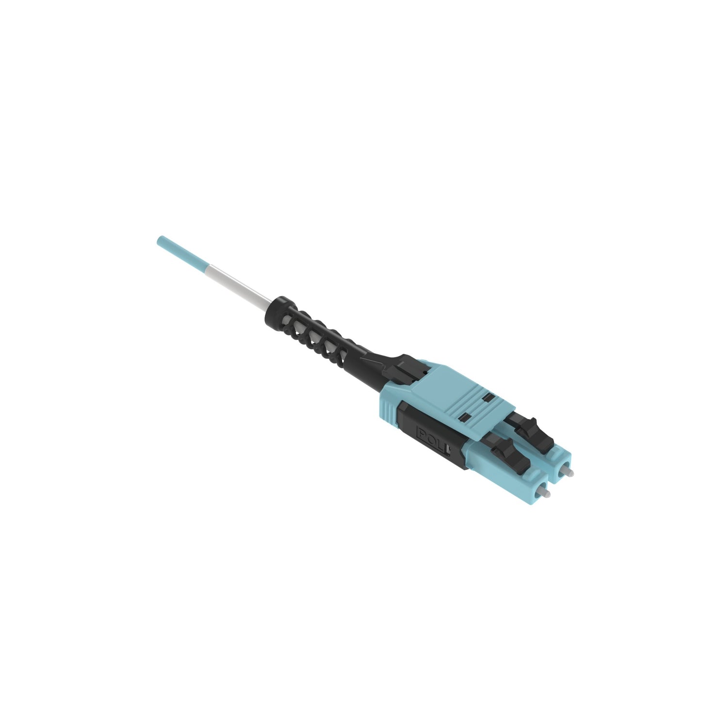 Panduit FZ2RPU1U1ONM004 fiber optic cable 157.5" (4 m) LC OFNP OM4 Aqua color