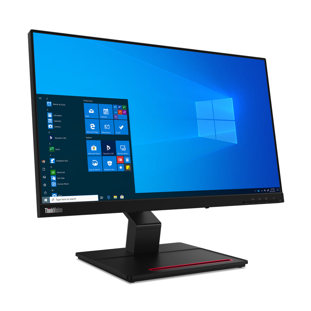 Lenovo ThinkVision T24t-20 23.8" 1920 x 1080 pixels Full HD LED Capacitive Black