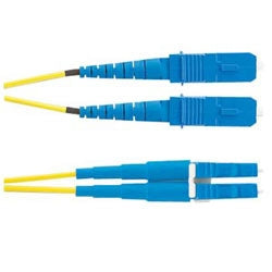 Panduit SC/LC, 7m fiber optic cable 275.6" (7 m) OS1/OS2 Yellow