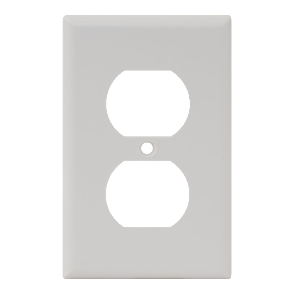 IC106FP2WH - ICC 2-Port Single Gang Electrical Faceplate