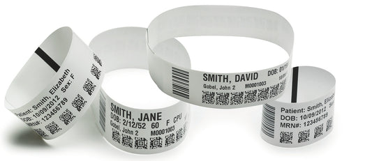 WRISTBAND, SYNTHETIC, 1X7IN (25.4X177.8MM); DT, Z-BAND ULTRA SOFT, COATED, PERMA