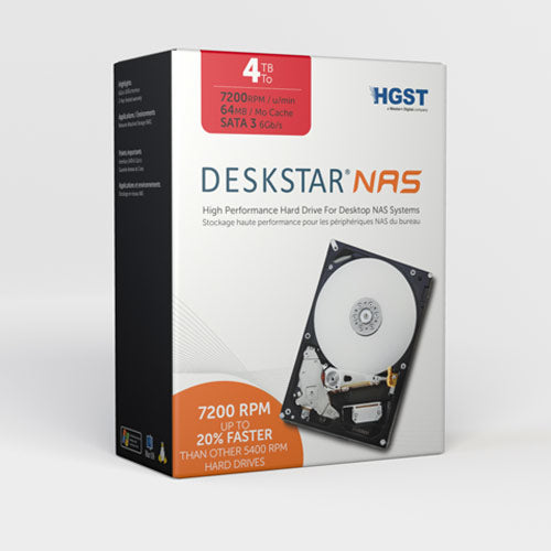 HGST Deskstar IDK NAS 4TB 3.5" 4000 GB Serial ATA III