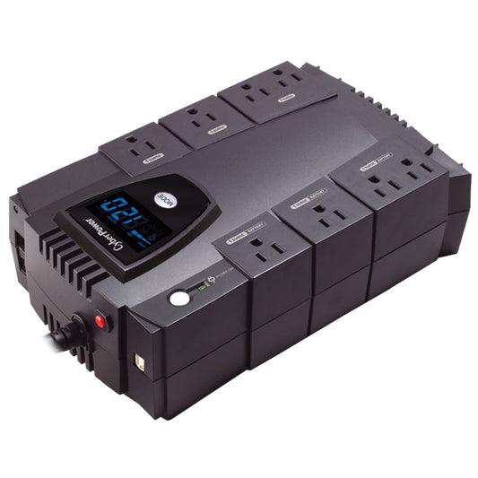 CyberPower CP825LCD uninterruptible power supply (UPS) Standby (Offline) 0.825 kVA 450 W