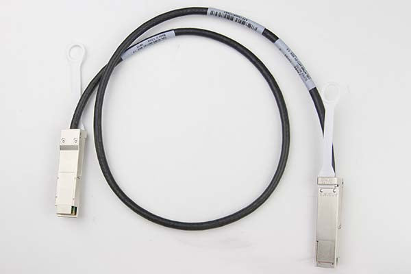 Supermicro QSFP - QSFP, m - m, 1m networking cable Black 39.4" (1 m)