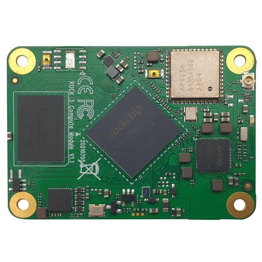 RM116-D8E32W2 - Allnet Radxa CM3 RK3566 Compute Module 8GB RAM 32GB eMMC Wi-Fi Bluetooth