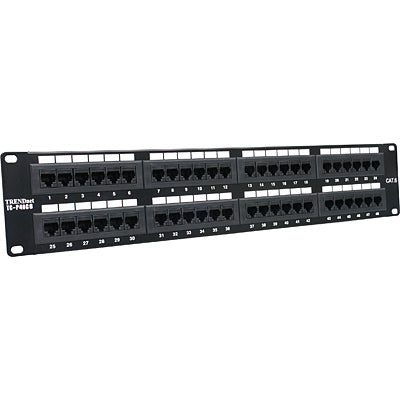 TC-P48C6 - Trendnet CAT6 48-PORT UNSHIELDED PATCH PANEL