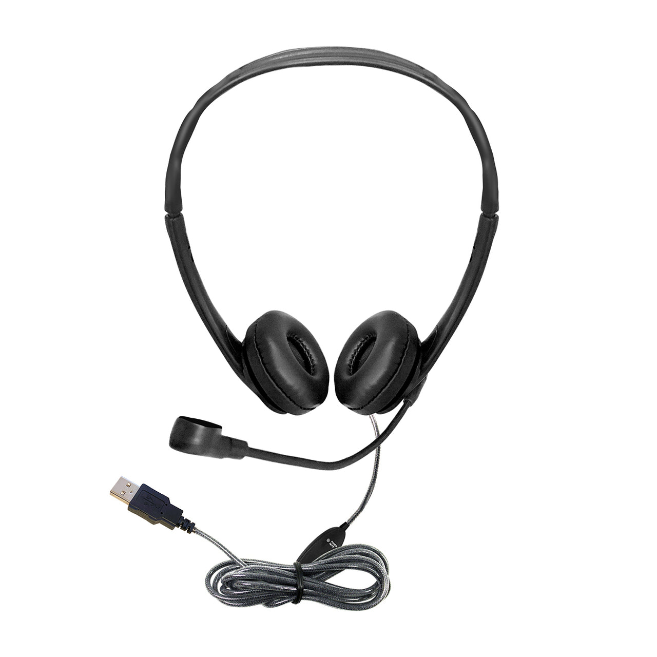 WS2BK - Hamilton Buhl WORKSMART HEADSET FEATURES SUPER-SOFT LEATHERETTE EAR CUSHIONS, AND OMNIDIRECTIO