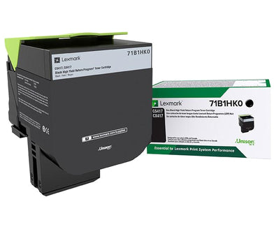 Lexmark 71B1HK0 toner cartridge Original Black 1 pcs