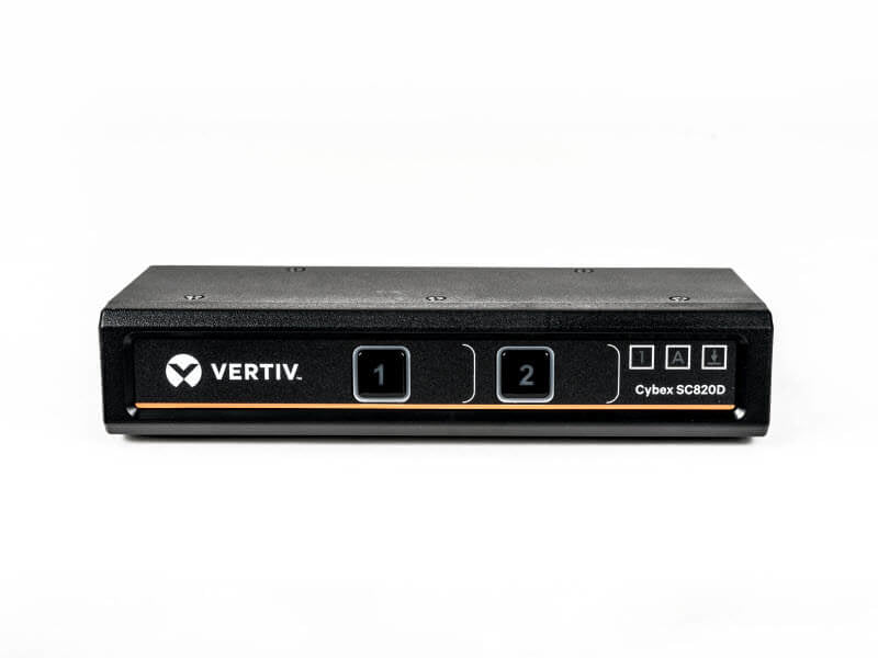 SC820D-001 - Vertiv 1X2 DISPLAYPORT SECURE KVM