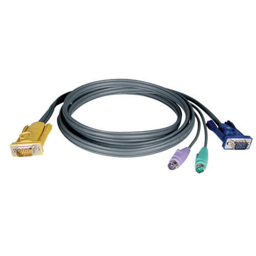 25FT PS/2 CABLE KIT FOR KVM SWITCH 3-IN-1 B020 / B022 SERIES KVMS 25FT