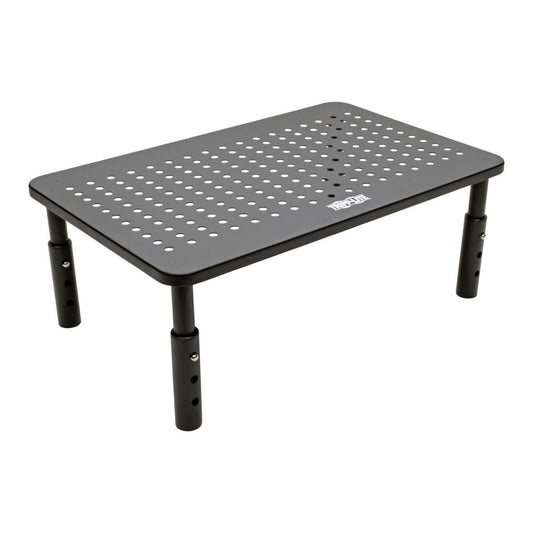 MR1411M - Tripp Lite MONITOR RISER FOR DESK 14 X 9 IN. - HEIGHT ADJUSTABLE METAL BLACK