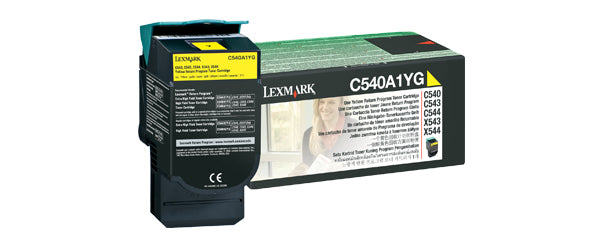 Lexmark C540A4YG toner cartridge Original Yellow 1 pcs