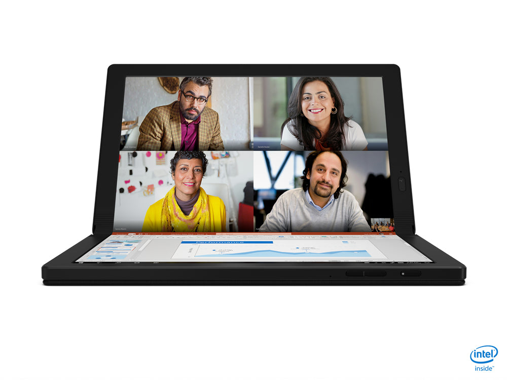 Lenovo ThinkPad X1 Fold i5-L16G7 Hybrid (2-in-1) 13.3" Touchscreen QXGA Intel Core with Intel Hybrid Technology 8 GB LPDDR4x-SDRAM 512 GB SSD Wi-Fi 6 (802.11ax) Windows 10 Pro Black