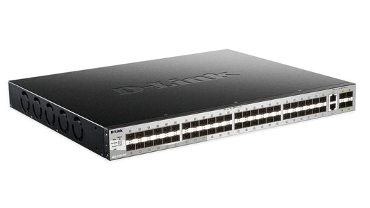 D-Link DGS-3130-54S network switch Managed L3 10G Ethernet (100/1000/10000) Black, Gray