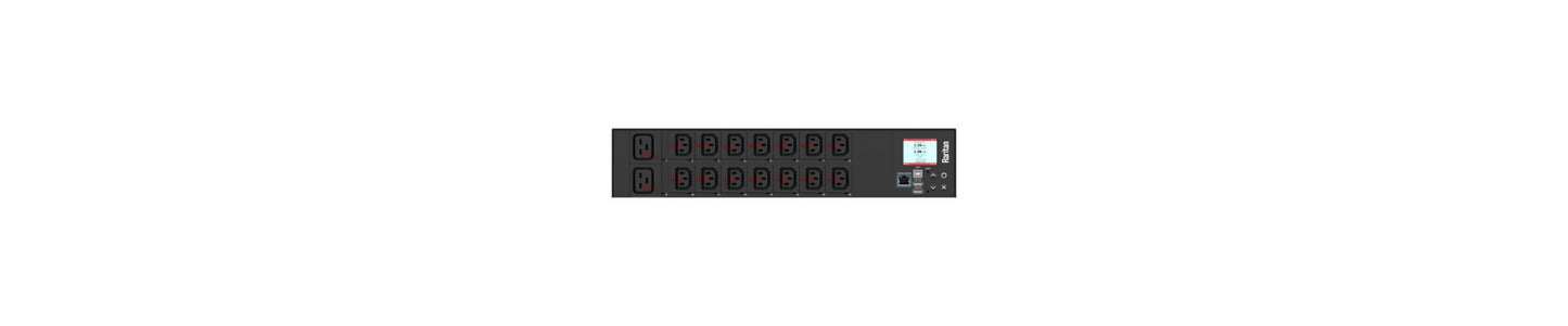 Raritan PX3-5367CR-E2 power distribution unit (PDU) 16 AC outlet(s) 2U Black