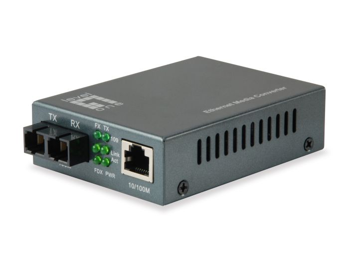 FVT-1105 - LevelOne Fast Ethernet Fiber Media Converter