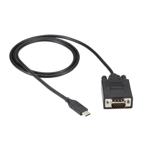 VA-USBC31-VGA-003 - Black Box USB-C ADAPTER CABLE - USB-C TO VGA ADAPTER, 1920X1200 / 1080P, DP 1.2 ALT MODE,