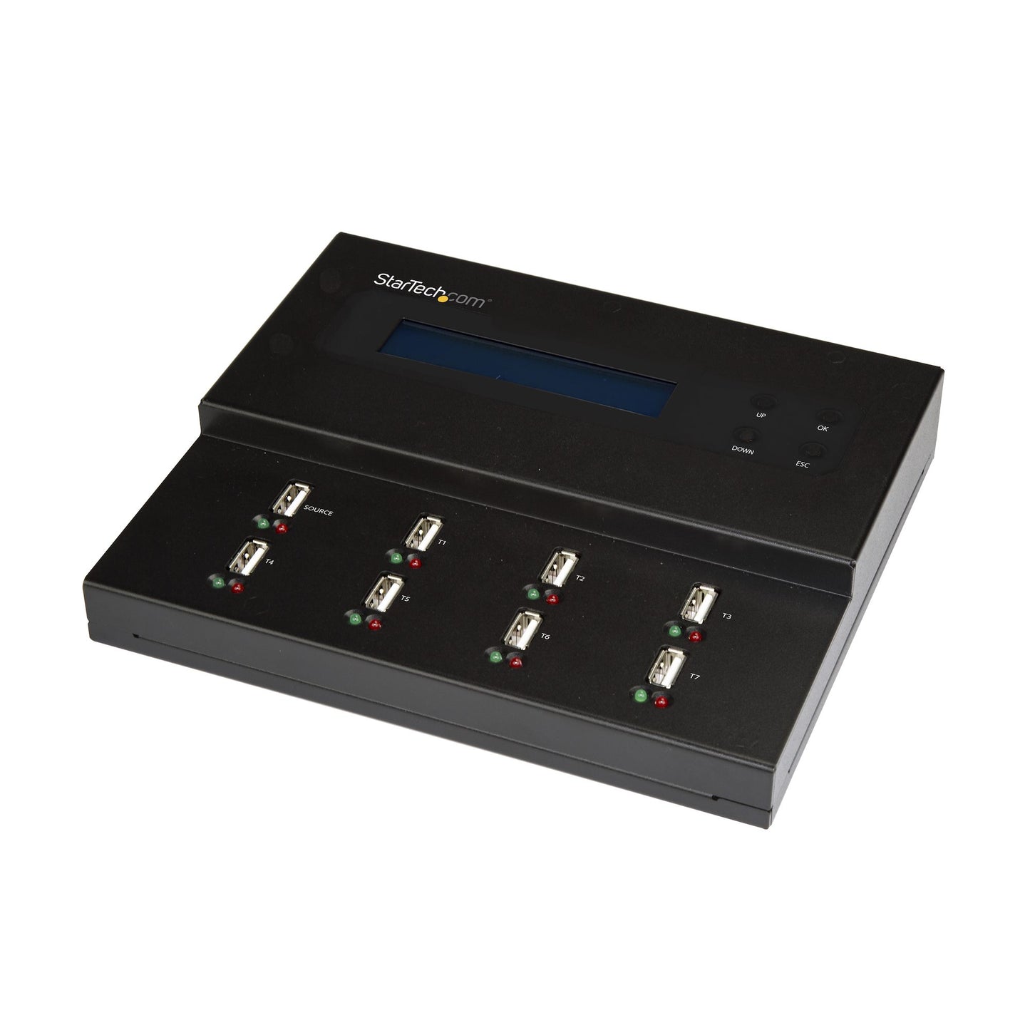 StarTech.com USBDUPE17 media duplicator USB flash drive duplicator 7 copies Black