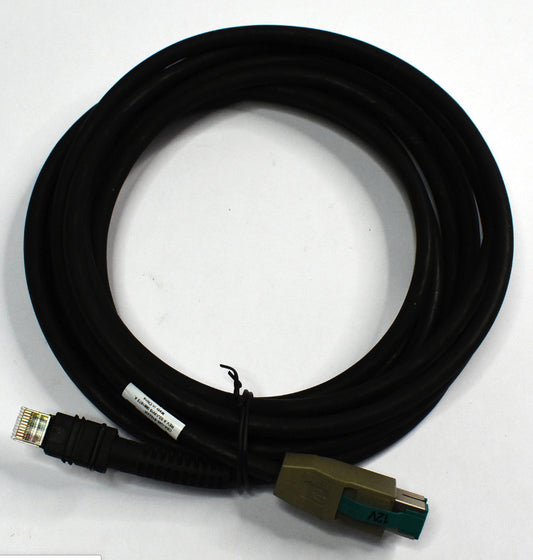 CABLE - SHIELDED USB: POWER PLUS CONNECTOR, 15FT. (4.6M), STRAIGHT, 12V