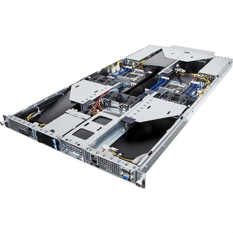 Gigabyte G190-H44 server barebone IntelÂ® C612 LGA 2011-v3 Rack (1U) Metallic