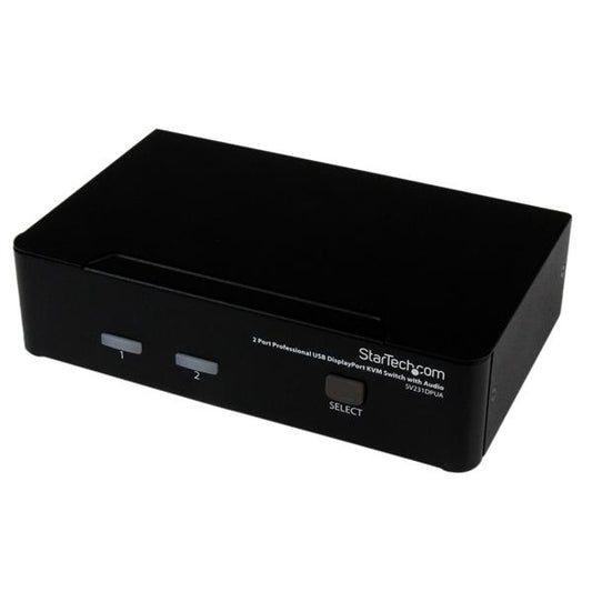 StarTech.com SV231DPUA KVM switch Black