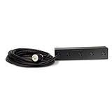 APC Rack PDU Extender, Basic, 2U, 30A, 200/208V power distribution unit (PDU) Black