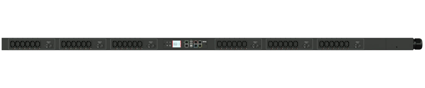 3PH, 208V AC, 60A (48A/PH RATED); 36 OUTLETS: 36X C13; PLUG: IEC 60309 3P+E 9H 6