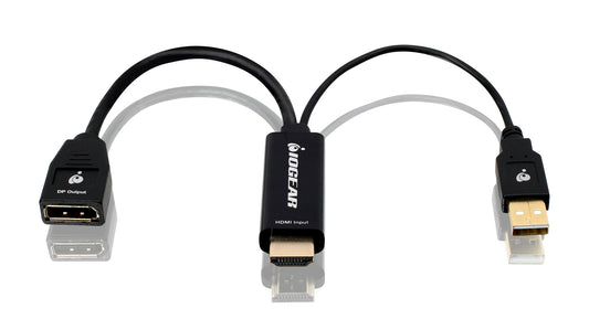 GHDMDPFB - iogear 4K 60HZ HDMI TO DISPLAYPORT ADAPTE