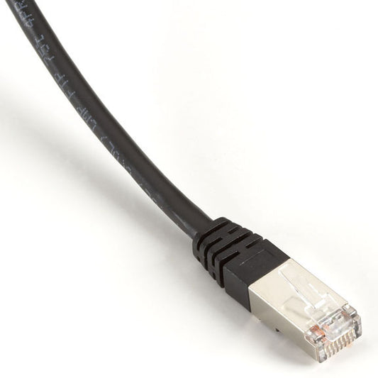 EVNSL0173BK-0030 - Black Box CAT5E 100-MHZ MOLDED BOOT SOLID ETHERNET PATCH CABLE-SHIELDED(F/UTP),CMP PLENUM(