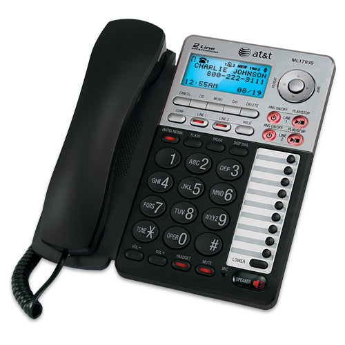 ML17939 - AT&T CORDED PHONE 2 HNDST