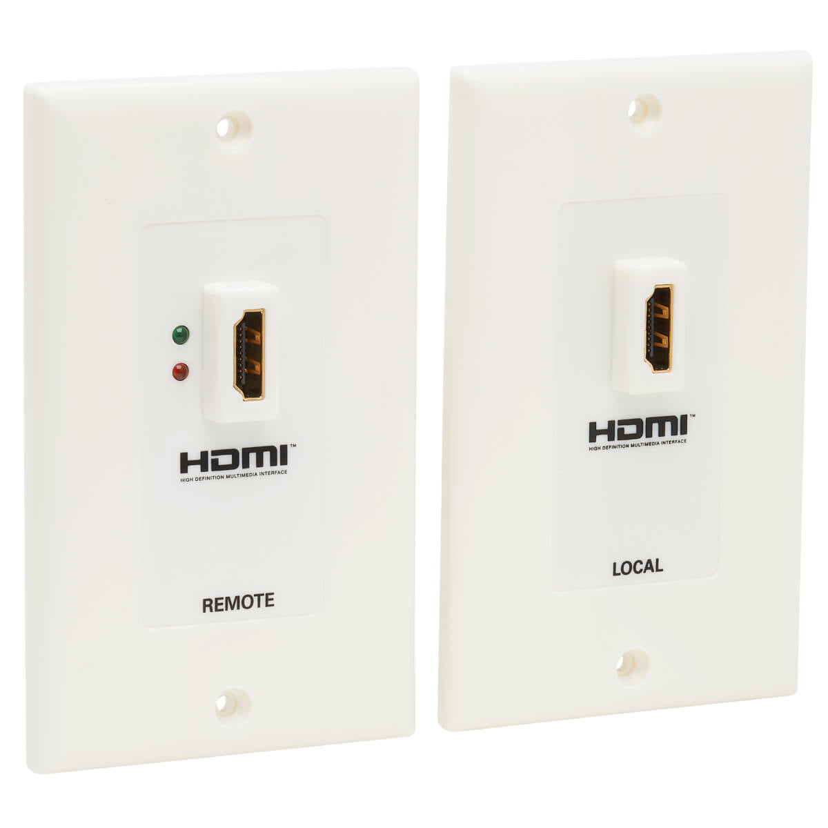 HDMI WALLPLATE EXTENDER KIT OVER CAT5 / CAT6 F/F