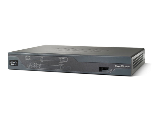 Cisco C886 wired router Fast Ethernet Black