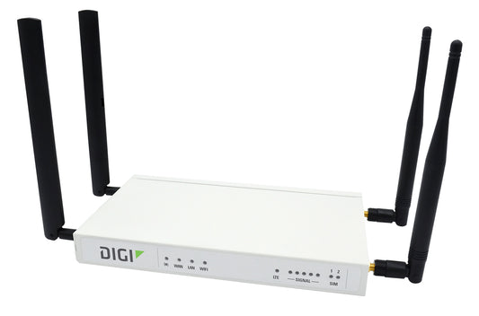 Digi 6350-SR wireless router Gigabit Ethernet 4G White