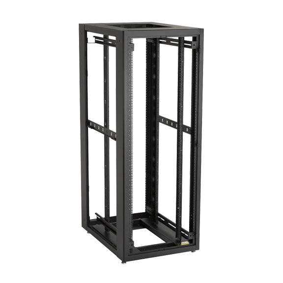 SERVER CABINET -24U, 24"WX42"D WITH M6 RAILS, NO FRONT DOOR, NO REAR DOOR, NO SI