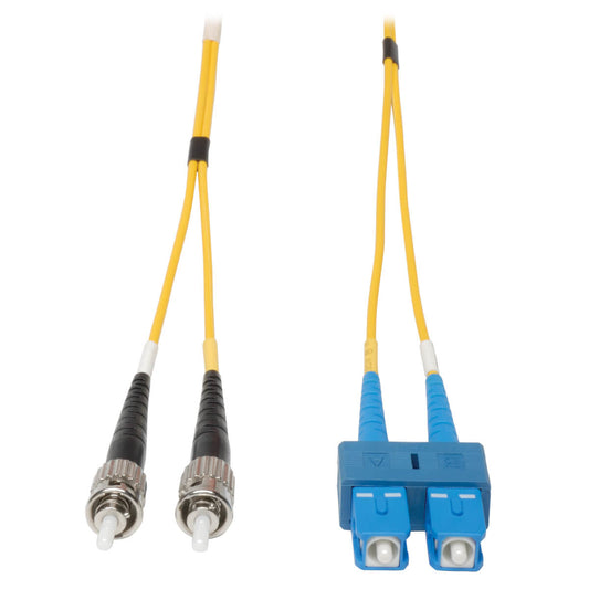 N354-09M - Tripp Lite 9M DUPLEX SINGLEMODE 8.3/125 FIBER OPTIC PATCH CABLE SC/ST 30FT 9 METER