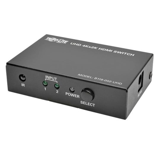 2-PORT HDMI SWITCH FOR VIDEO & AUDIO 4K X 2K UHD 60 HZ W REMOTE