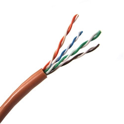 T2404L5PASH-OR - Weltron 1000FT ORANGE CAT5E SHIELDED STRANDED CA