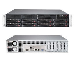 SYS-6028R-TRT - Supermicro SUPER SERVER-INTEL, (EOL) X10DRI-T, 825TQ-R740LPB, BLACK