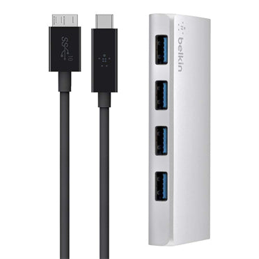 Belkin F4U088tt USB 3.2 Gen 1 (3.1 Gen 1) Type-C 5000 Mbit/s Silver
