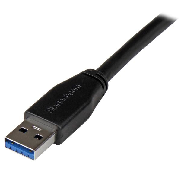 StarTech.com USB3SAB10M USB cable 393.7" (10 m) USB 3.2 Gen 1 (3.1 Gen 1) USB A USB B Black