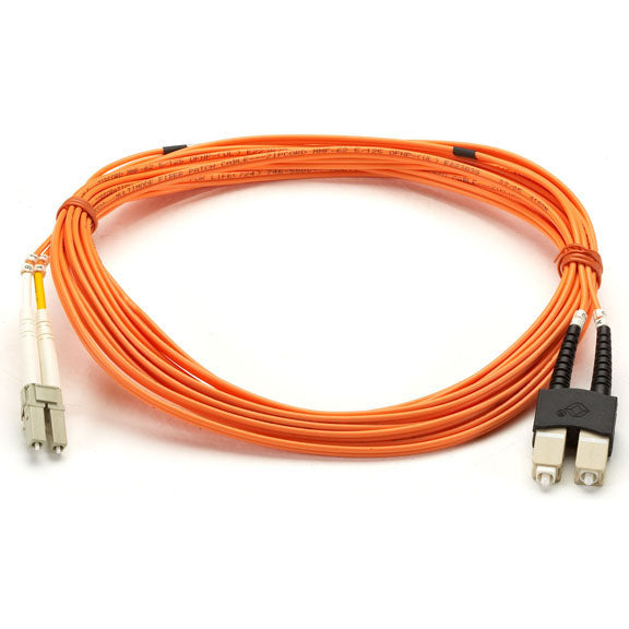 EFP110-030M-SCLC - Black Box OM1 62.5/125 MULTIMODE FIBER OPTIC PATCH CABLE - CERAMIC TERMINATED, OFNP PLENUM