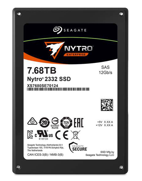 Seagate Nytro 2332 2.5" 7680 GB SAS 3D eTLC